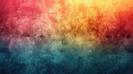 Obraz premium A colorful background with a blue and yellow stripe. The background is a mix of colors and has a somewhat abstract feel to it