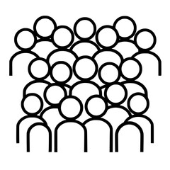 teamwork icon, crowd icon, leadership icon, community icon, manager icon, meeting icon, employee icon, organization icon, businessman icon, group icon of icon people, crowd icon of icon people