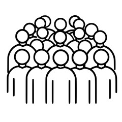 teamwork icon, crowd icon, leadership icon, community icon, manager icon, meeting icon, employee icon, organization icon, businessman icon, group icon of icon people, crowd icon of icon people