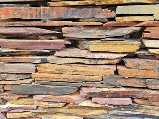 Close Up of a Pile of Rocks