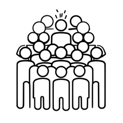 teamwork icon, crowd icon, leadership icon, community icon, manager icon, meeting icon, employee icon, organization icon, businessman icon, group icon of icon people, crowd icon of icon people