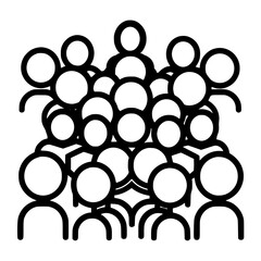 teamwork icon, crowd icon, leadership icon, community icon, manager icon, meeting icon, employee icon, organization icon, businessman icon, group icon of icon people, crowd icon of icon people