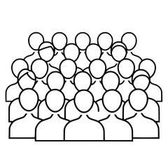 teamwork icon, crowd icon, leadership icon, community icon, manager icon, meeting icon, employee icon, organization icon, businessman icon, group icon of icon people, crowd icon of icon people