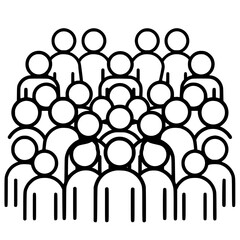 teamwork icon, crowd icon, leadership icon, community icon, manager icon, meeting icon, employee icon, organization icon, businessman icon, group icon of icon people, crowd icon of icon people