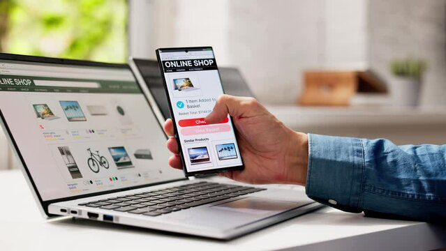Online Ecommerce Website Store Shopping