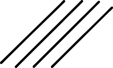 black and white stripes