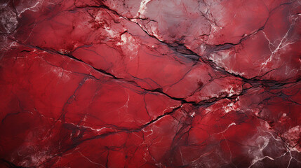 Fototapeta premium Painted Beautiful Dark Red Colors With Marbled Stone Texture Background