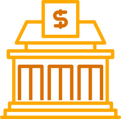 Bank Building Icon