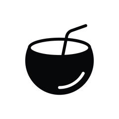 Coconut vector icon