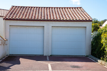 portal garage door street suburb modern home leaf carriage design house gates