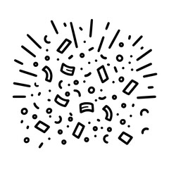 Confetti icon, celebration icon, birthday icon, party icon, anniversary icon, event icon, holiday icon, ceremony icon, festival icon, greeting icon, exploding icon, Christmas icon, festive icon,party,