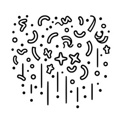 Confetti icon, celebration icon, birthday icon, party icon, anniversary icon, event icon, holiday icon, ceremony icon, festival icon, greeting icon, exploding icon, Christmas icon, festive icon,party,