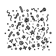 Confetti icon, celebration icon, birthday icon, party icon, anniversary icon, event icon, holiday icon, ceremony icon, festival icon, greeting icon, exploding icon, Christmas icon, festive icon,party,