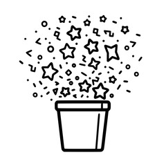 Confetti icon, celebration icon, birthday icon, party icon, anniversary icon, event icon, holiday icon, ceremony icon, festival icon, greeting icon, exploding icon, Christmas icon, festive icon,party,