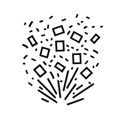 Confetti icon, celebration icon, birthday icon, party icon, anniversary icon, event icon, holiday icon, ceremony icon, festival icon, greeting icon, exploding icon, Christmas icon, festive icon,party,