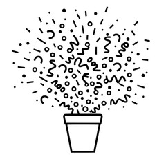 Confetti icon, celebration icon, birthday icon, party icon, anniversary icon, event icon, holiday icon, ceremony icon, festival icon, greeting icon, exploding icon, Christmas icon, festive icon,party,