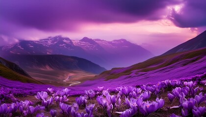 Violet Dreamscape: A Beautiful Purple Background