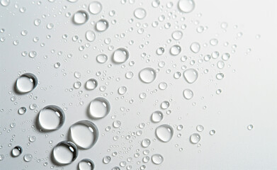 Dew Drops on White: Studio Photography from Above