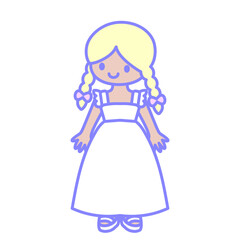 白いワンピースの女の子⭐︎PNG