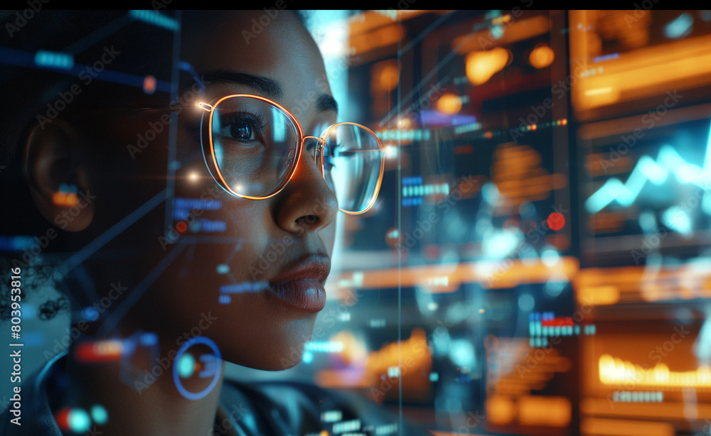 Poster senior woman programmer: analyzing software with ai-driven marketing solutions