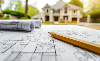 Architectural Plans and Rolls: Detailed Technical Project Drawings