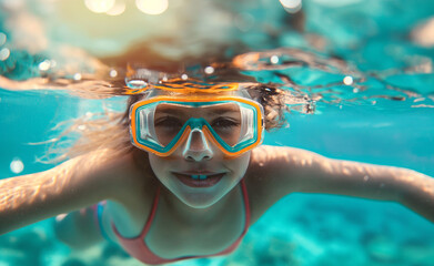 Naklejka premium Dive into the Ultimate Summer Escape! Explore Summer Holiday Extravaganza