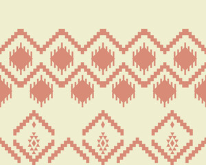 abstract Traditional geometric ethnic fabric pattern ornate elements with ethnic patterns design for textiles, rugs, clothing, sarong, scarf, batik, wrap, embroidery, print, curtain, carpet, wallpaper