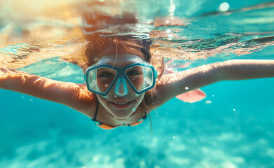 Naklejka premium Dive into the Ultimate Summer Escape! Explore Summer Holiday Extravaganza