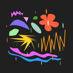 Organic Shapes Illustration