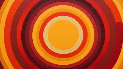 abstract painting geometric circles formation dominating the canvas gradient transition from Colorful image, background.