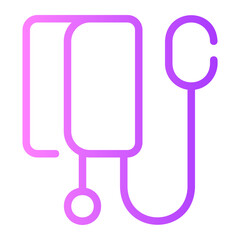 sphygmomanometer gradient icon