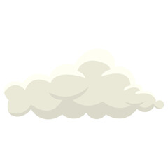 Simple Cloud Illustration