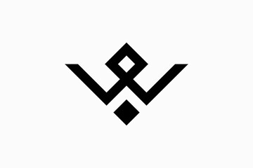 Letter W Vector Logo Premium 
