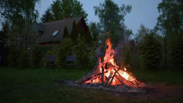 Ognisko.