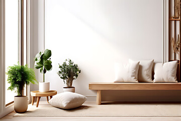 modern living room with sofa Generatve Ai