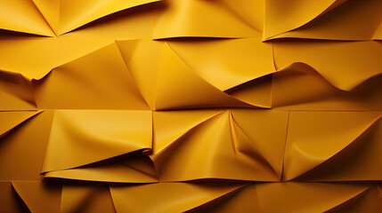 An Empty Dark Yellow Paper Background With A Very Detail Pattern