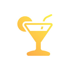 Lemon Soda vector icon