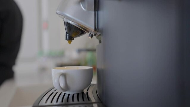 Kaffee runterlassen