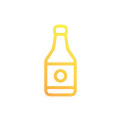 Wine Bottle vector icon