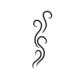 Hand Drawn Hot Steam Doodle