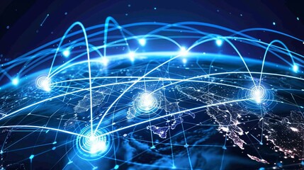 Obraz premium World Telecommunication and Information Society