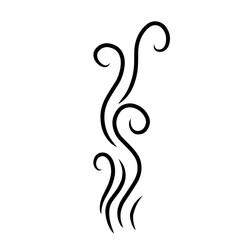 Hand Drawn Hot Steam Doodle