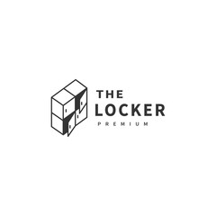 the locker logo design illustration 2