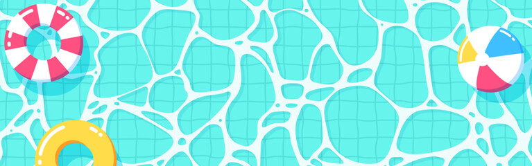 背景イラスト_プール