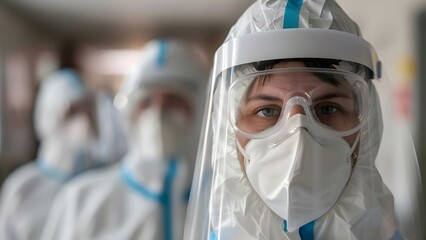 Hospital seeks support for COVID19 healthcare workers lacking PPE facing mental health crisis . Concept Healthcare Workers, COVID-19, PPE Shortage, Mental Health, Crisis Support