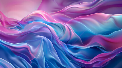 Fototapeta premium Harmonic Waves: A Symphony of Colors