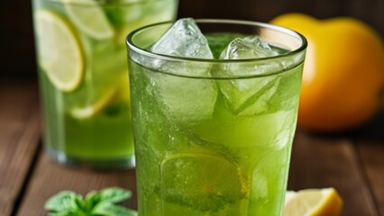 Fototapeta premium Refreshing summer cocktails with a twist