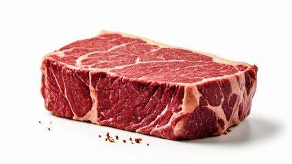 Obraz premium Juicy marbled steak ready to sizzle