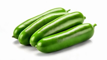  Fresh green peppers ready for the kitchen