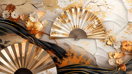 Golden Symphony: A Journey Through Japanese Elegance